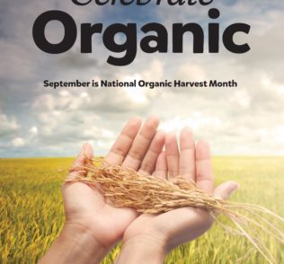 Organic Harvest Month poster