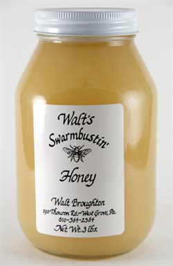 Walt's Swarmbustin' Raw Honey