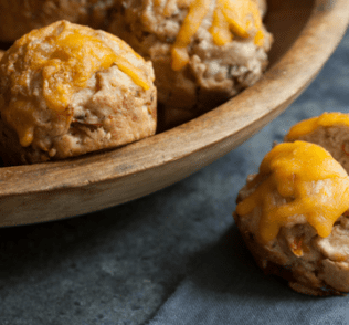 Cheesy Pepper Chive Muffins