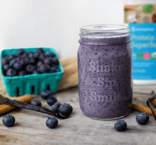 Maple Blueberry Smoothie