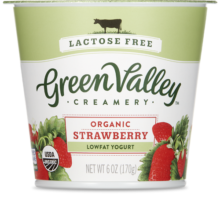 Green Valley Strawberry Yogurt