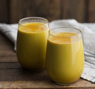 Turmeric Almond Milk with Ginger