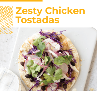 Zesty Chicken Tostadas Image