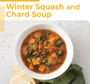 Winter Squash and Chard Soup