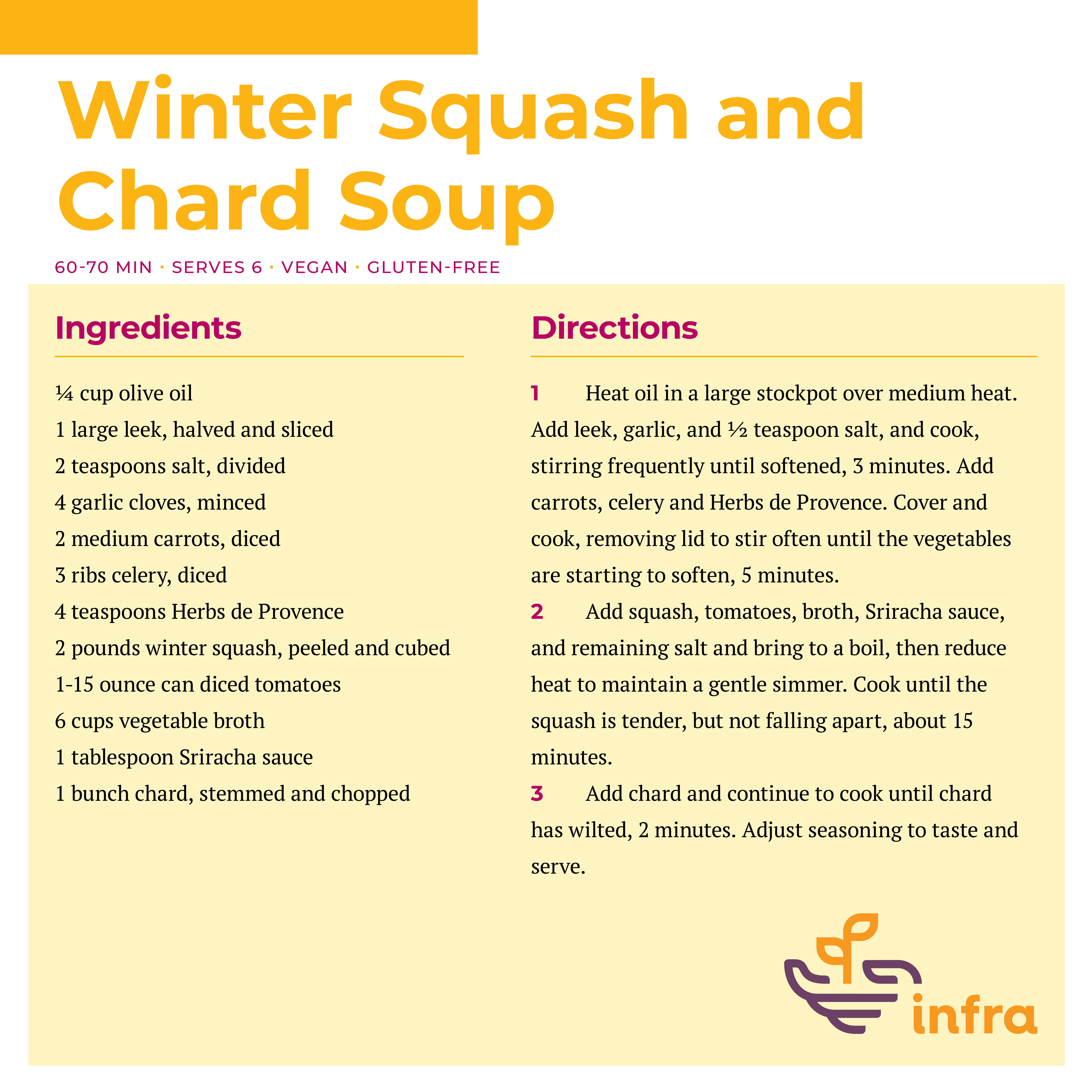 Winter Squash and Chard Soup Recipe