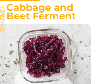 Cabbage and Beet Ferment