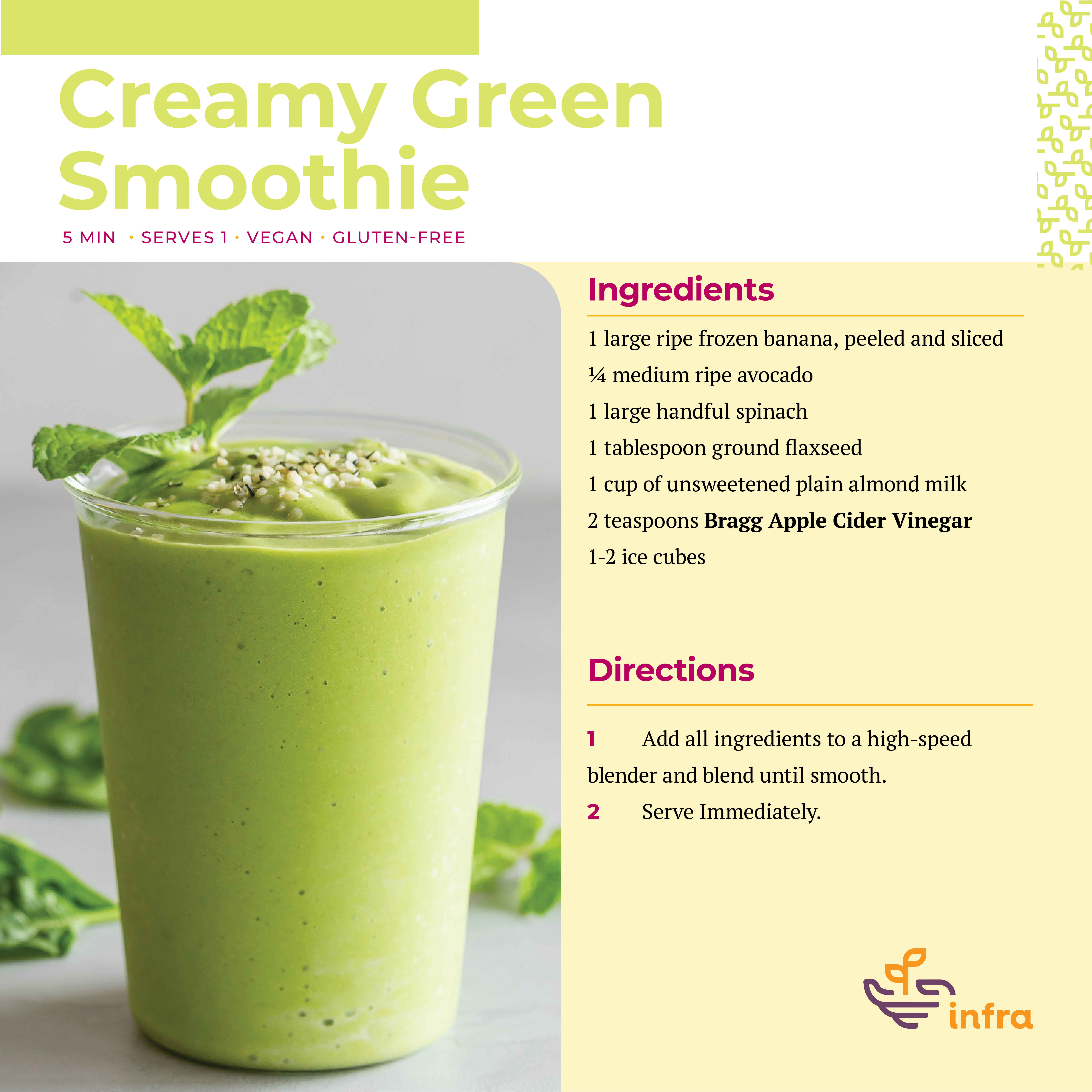 Creamy Green Smoothie 