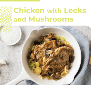 Chicken with Leeks and Mushrooms