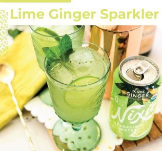 Lime Ginger Sparkler
