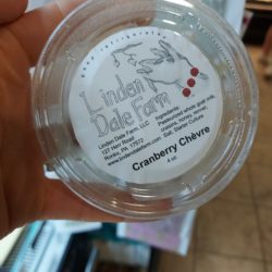 Linden Dale Farm Cranberry Chevre