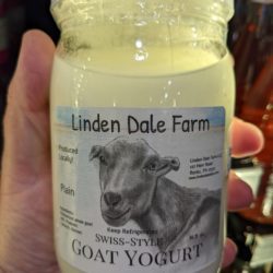 Linden Dale Farm Greek Goat Yogurt