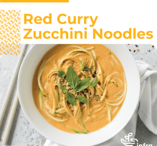Red Curry Zucchini Noodles
