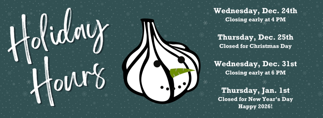 Holiday Hours 2025-2026